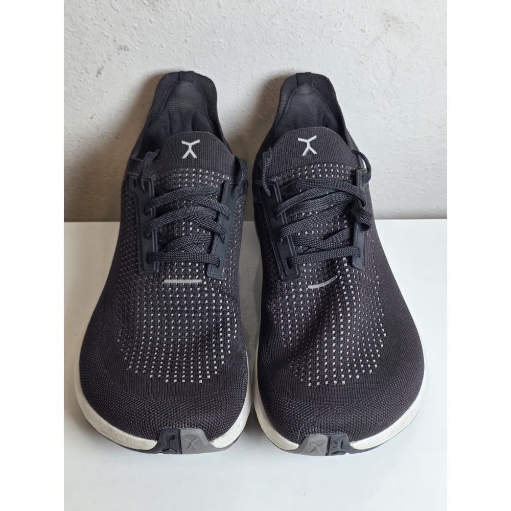 Flux Adapt Runner Shoes Mens Size 9 Black Knit Zero Drop Minimalist Sneakers - Picture 2 of 12